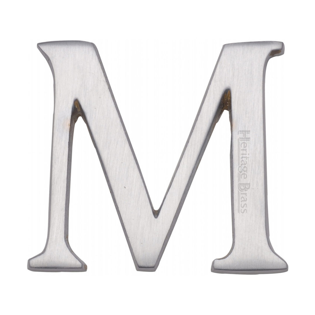 Heritage Brass Heritage Alphabet Rear Fix 5.1cm (2")