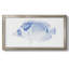 «Blue and White Tropical Fish IV», cadre photo unique, impression sur toile-857428538