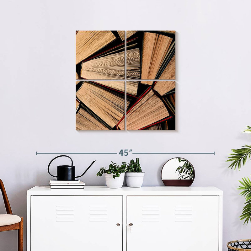 Collection de livres Kerner, H 26 po x l 26 po