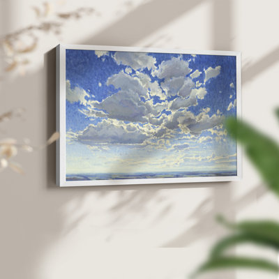 Cloudscape -Framed Print - Restickable