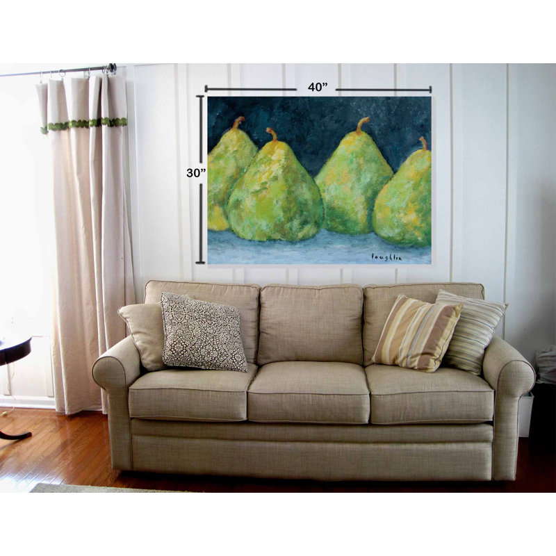 " Pears " by Brendan Loughlin, 30" H x 40" W x 1.5" D
