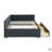 Full Size Velvet Upholstered Tufted  Bed Frame, Sofa Bed Frame With Comfortable Backrest And Armrests, Full Size Bed