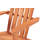 Natural Cedar Kid's Adirondack Chair - Indoor/Outdoor Patio Lounge Chair