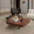 Wabi-sabi creative retro solid wood coffee table-106632983