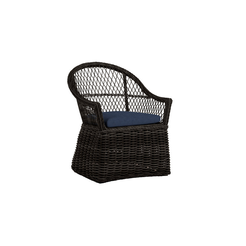 Chaise avec accoudoirs Soho - Onyx, Soho #0 onyx, Cast brume, Pas de soudure