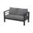 Grayish-Black Frame / Dark Gray Cushion is out of stock