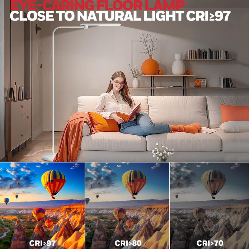 197cm LED Task Floor Lamp