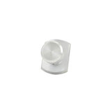 Bowery Knob with Greenwich Trim Non-Turning Lock