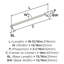 Poignée d'électroménager Balata 18 po (457 mm) Balata-111952384-111952395