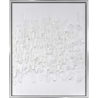 Matte White Subjective 2 by H. Scott - Picture Frame Painting