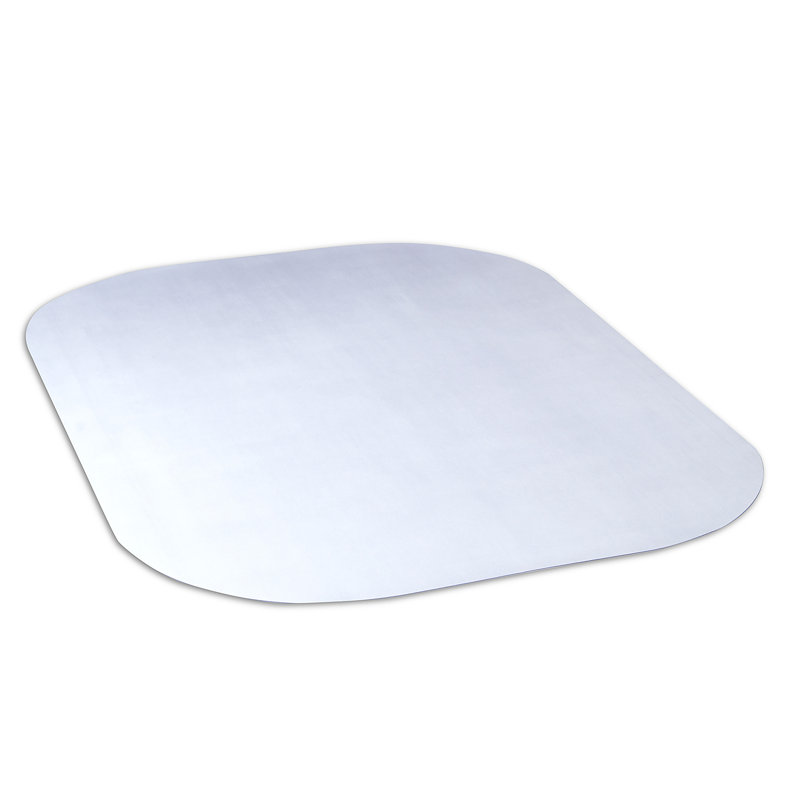 Evolve Clear Vinyl Rectangular Office Chair Mat 45" x 60"