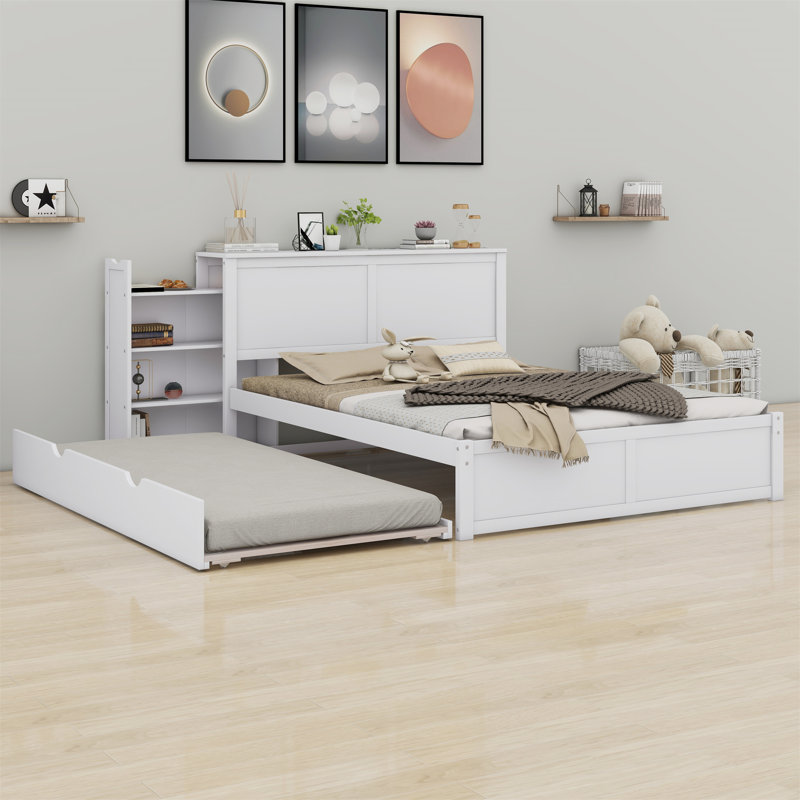 Lit plateforme avec rangement Porche, Grand