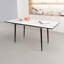 Ensemble de table de salle à manger extensible de 47 à 63 po pour 2 à 6 personnes