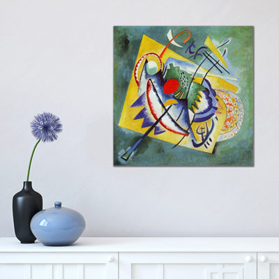 Red Oval by Wassily Kandinsky - 1 Piece Wrapped Canvas Painting