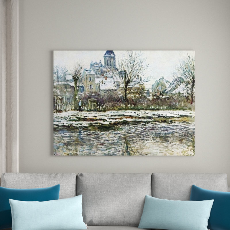 Claude Monet - Wrapped Canvas Painting, 60cm H x 80cm W x 1.8cm D