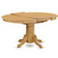 Ensemble de 5 pièces pour 4 pièces comprenant une table de salle à manger ovale avec rallonge papillon et 4 chaises de salle à manger Parson en tissu gris, lin blanc-303271877-385885184