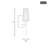 River 1-Light Wall Sconce in Chrome-1078915332