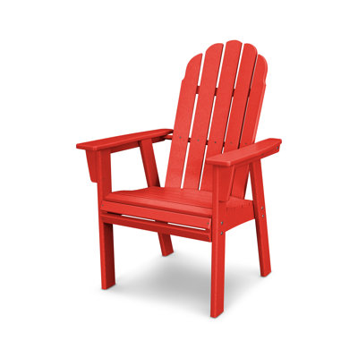 POLYWOOD Vineyard Curveback Adirondack Dining Chair