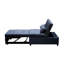 Lit pliant gris foncé - multifonctionnel pour tous les cas de figure. Conception peu encombrante. Ergonomique, stable et fiable. Fonctionne comme table à thé, fauteuil, lit simple. Matériau utilisé. 40,03 po-1406889259