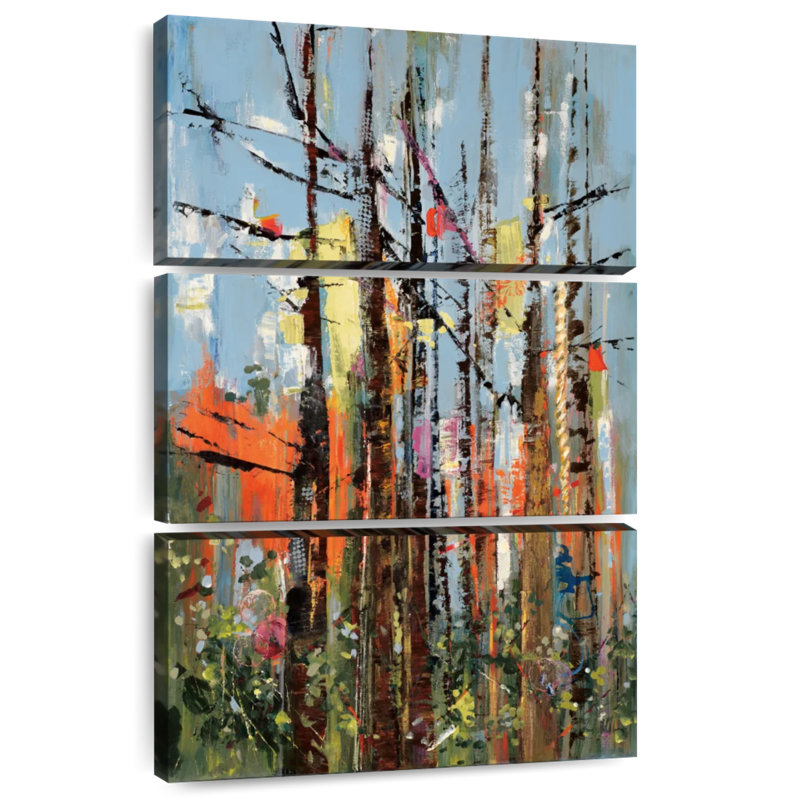 Avery Eclectic Forest, 38" H x 24" W