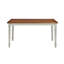 Io 5 Piece Two Toned Wood and Upholstered Dining Set-427092443