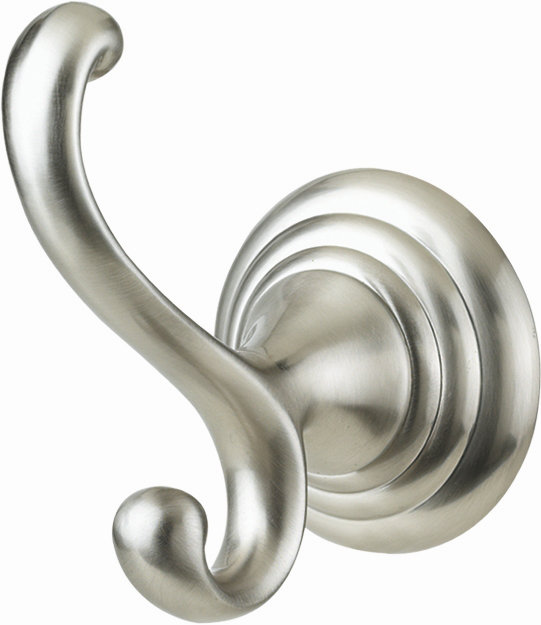 Embassy Single Robe Hook, Satin Nickel