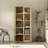 Rivington 38" Bookcase Cabinet In Natural Oak-1874678598