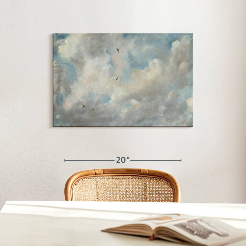 Étude de nuage Alvord 1821, H 16 po x l 24 po