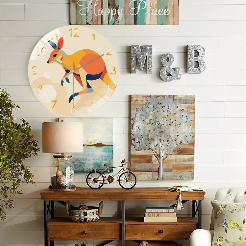 Horloge murale Kangaroo