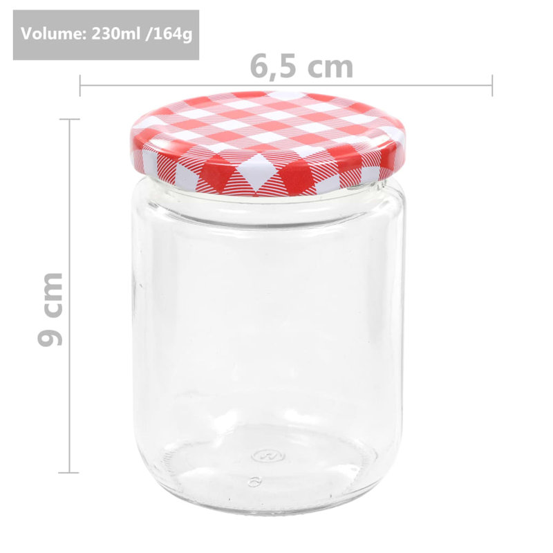 Glass Jar - Set of 48