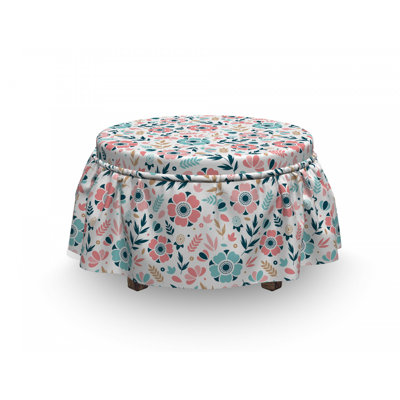 Housse pour d’herbes et fleurs sauvages repose-pieds