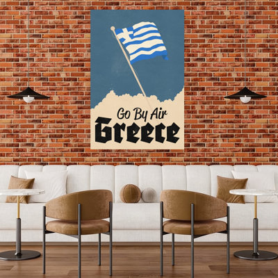 Art rétro rétro de la Grèce rétro