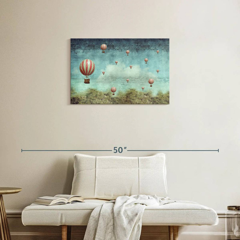 Montgolfières de style rétro Mehar, H 20 po x l 30 po
