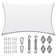 Amgo Customize Rectangle Shade Sail - 200 GSM, 95% UV Blockage with Hardware Kit