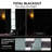 Faux Linen Total Blackout Curtains, Noise Reducing Grommet Panels with Black Backing (Set of 2)-1785563833-1785563721