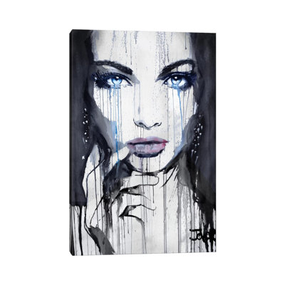 Nightwings by Loui Jover - Wrapped Canvas Print