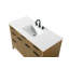 Meuble-lavabo simple 48 po en teck miel-588349377-588349406