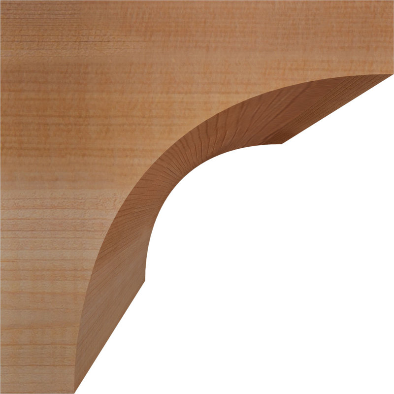 Huntington Corbel, H 6 po x l 5,5 po x P 6 po, Lisse, Cèdre rouge