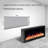 HD LED Smart Electric Fireplace with Crystal Stone-501873192