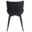 Jimma Faux Leather Upholstered Wingback Dining Chair with Iron Legs-194002851