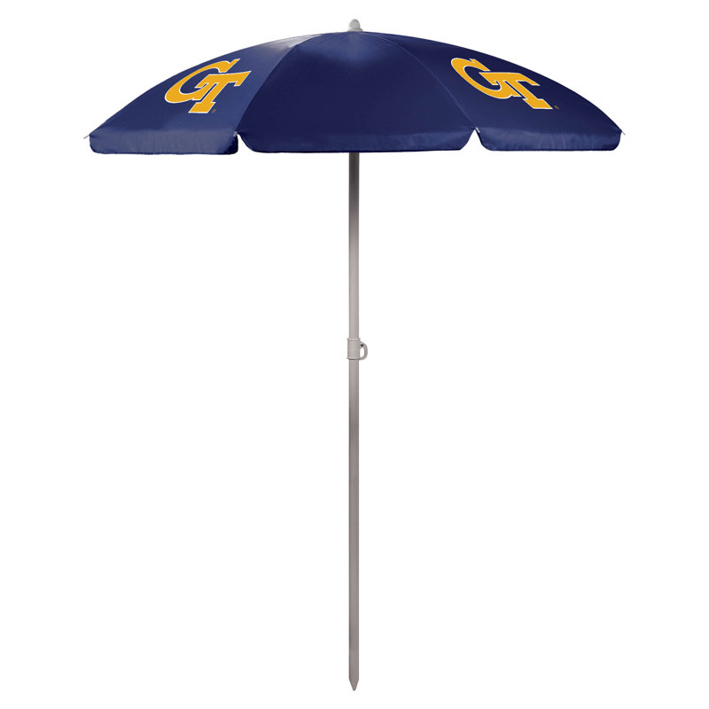 Parasol de plage 5,5 pi Ncaa, Bleu marine, Georgia Tech