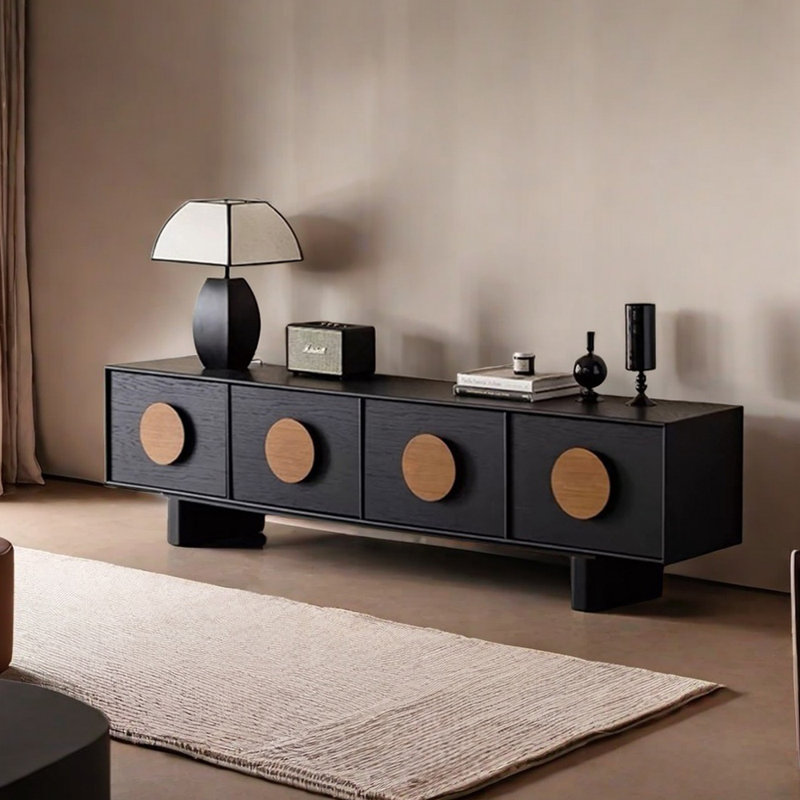 TV Stand with Spacious Surface and Storage TV Stand for TVs up to 85"