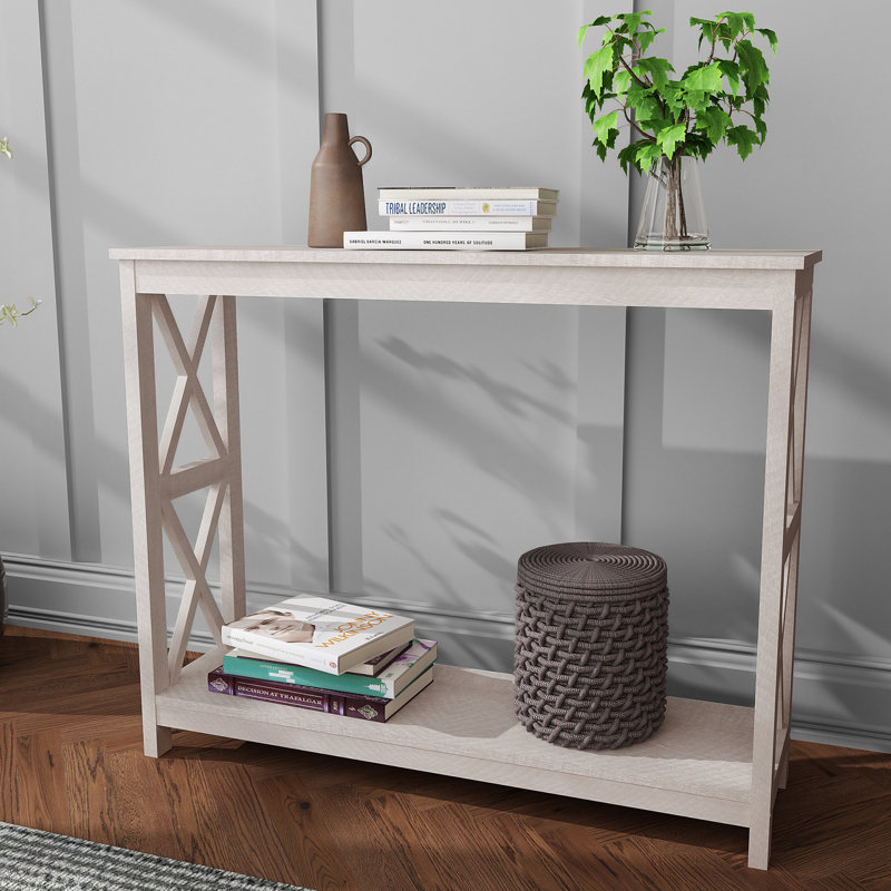 Nora 39'' Console Table, Light Gray