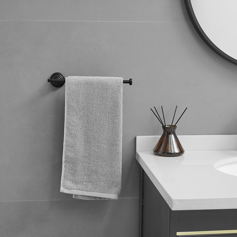 Ensemble de quincaillerie de salle de bain 4 pièces, Noir mat