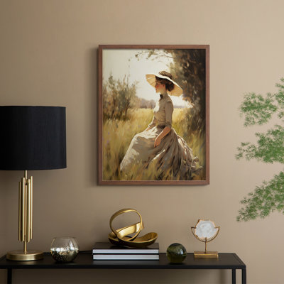 WOMEN Series DCCCLXXV Framed Print - Solid Wood