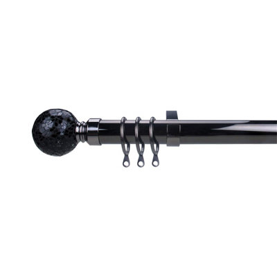 Spivey Adjustable Single Curtain Pole