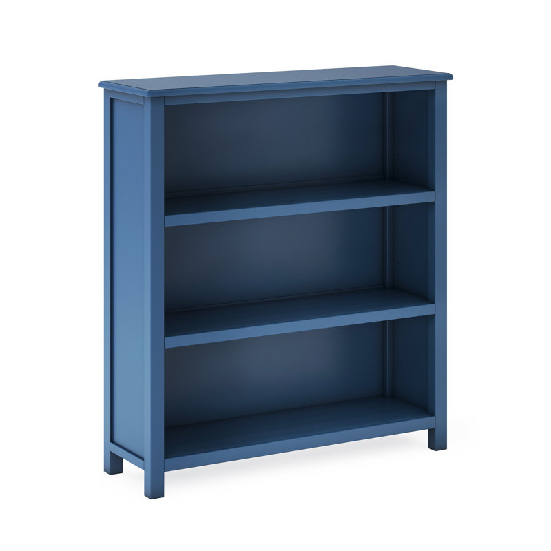 Taiga 3-Shelf Bookcase - Navy