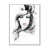 White Floater Framed Canvas