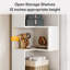 66.92cm H x 19.68cm W Corner Bookcase-884443673