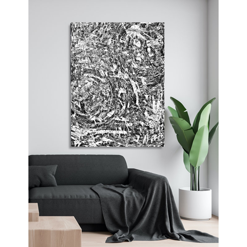 BLACK TEA BLACK TEA - Unframed Print on Canvas, 24" H x 20" W x 1" D, Wrapped Canvas